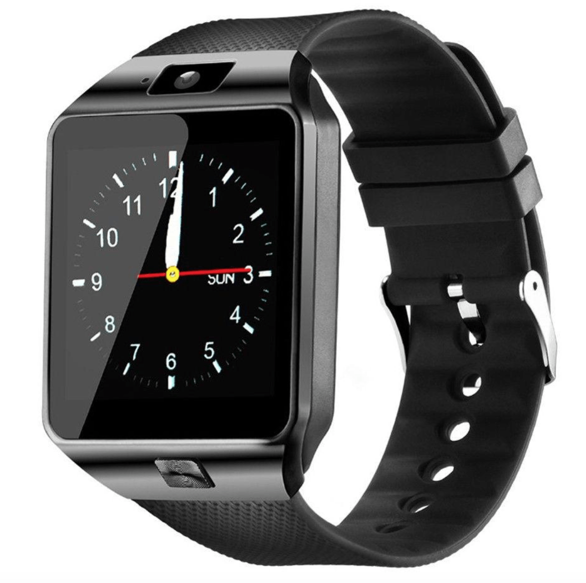 LUNIQUESHOP Montre Connectée JUST, Smartwatch, Appel depuis la montre, Écran Tactile, Notifications, Bluetooth