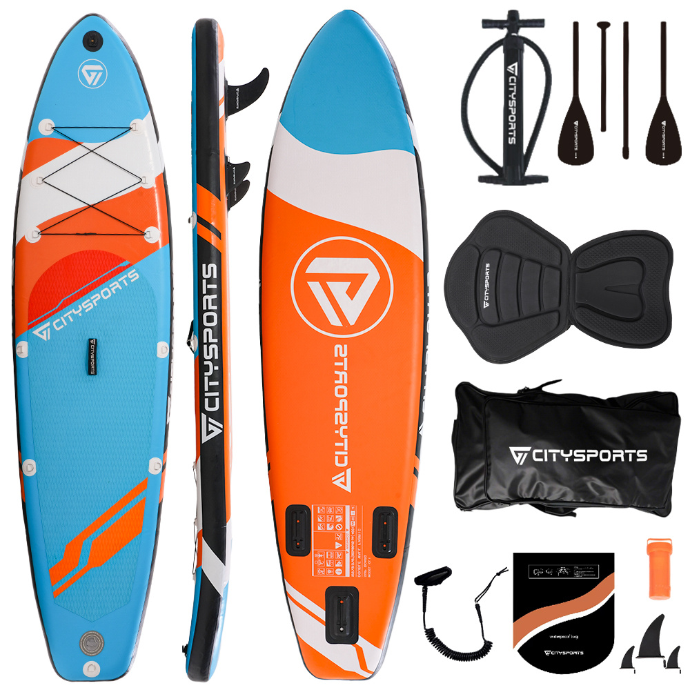 E-shop CITYSPORTS PRO SUP Board, Stand up Paddle Board für Erwachsene mit vollem Zubehör, 320cm Paddleboard für Fähigkeitsniveaus, SUP mit 160kg
