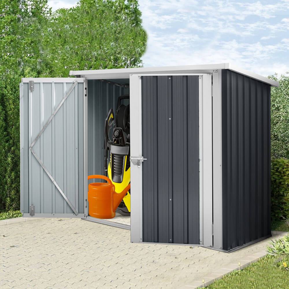 E-shop - Geräteschuppen BOHIO - Größe: XXS - Maße 147 x 86 x 134 cm, Raumfläche 1 m², inkl. Fundament I Gerätehaus Gartenschuppen Gartenschrank