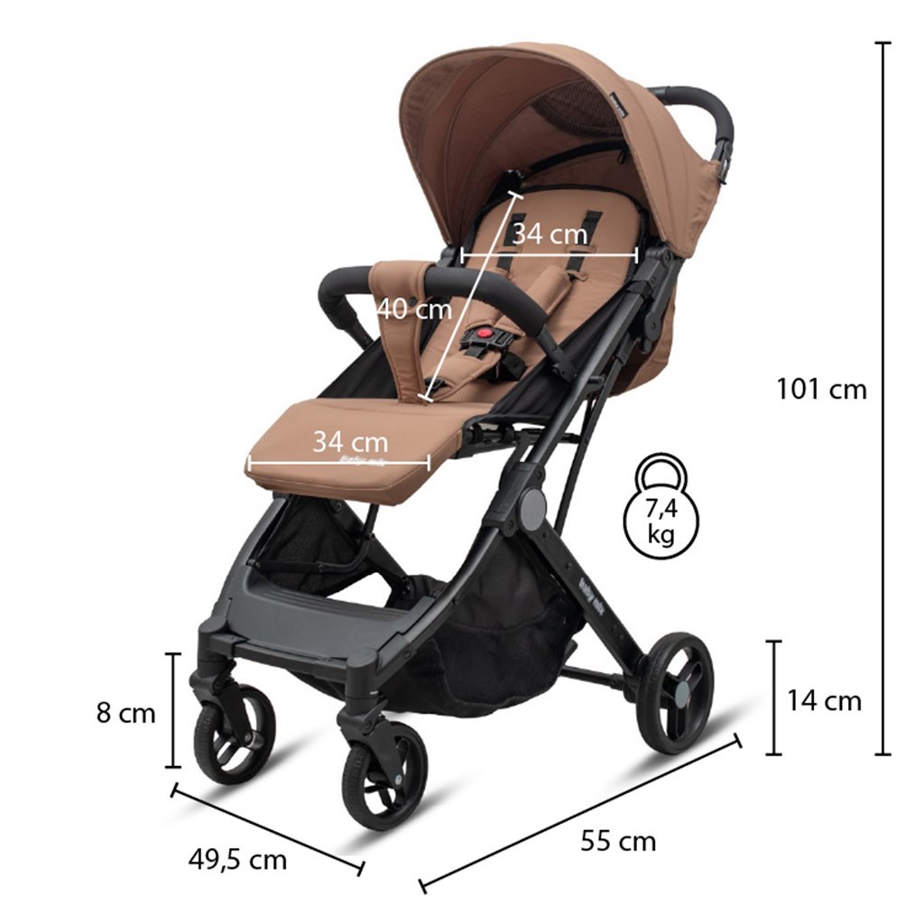 Bimelo Baby Mix Ultralichte Kinderwagen