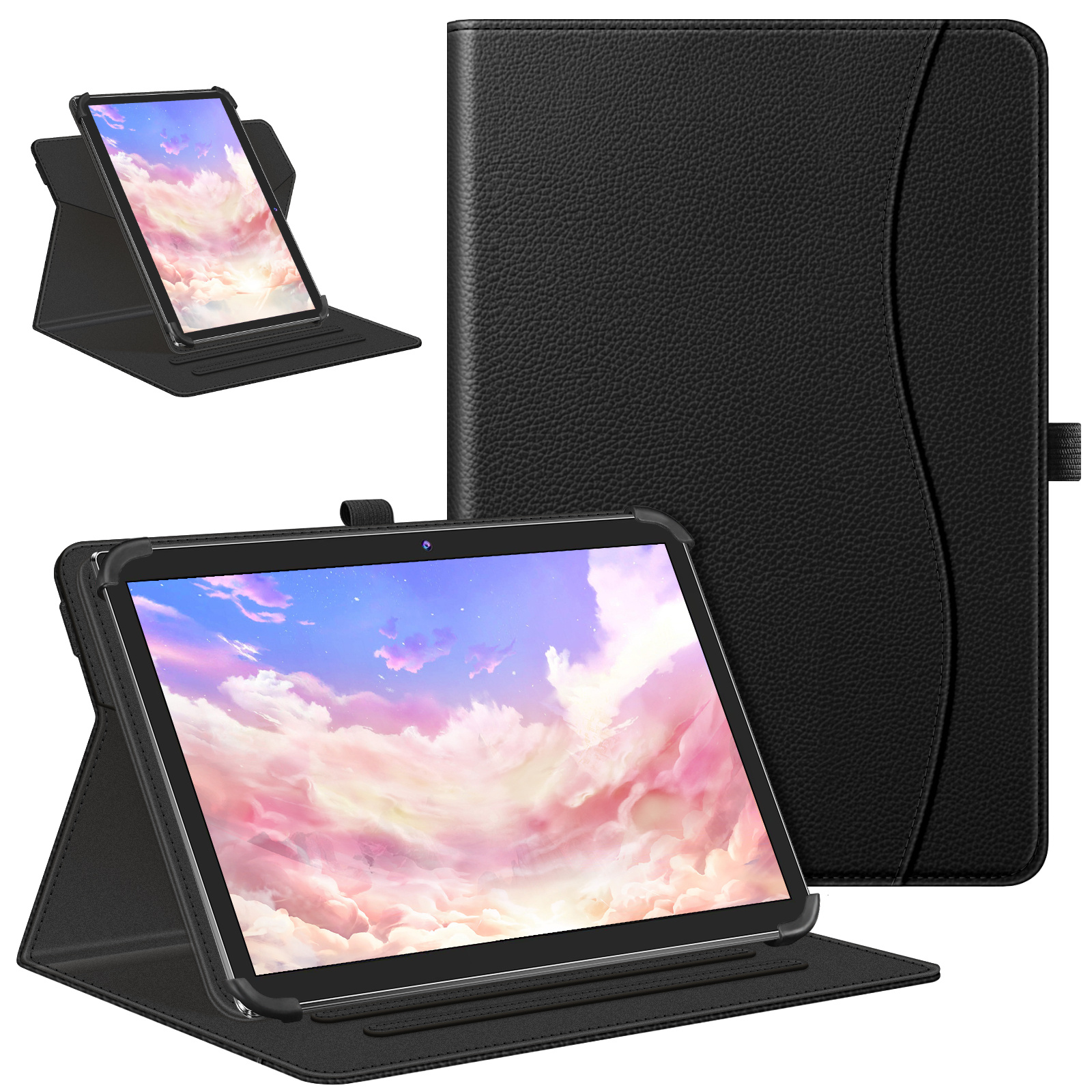E-shop Fintie Tablet Hülle Universal für Ainmel 10 Zoll (2025), /HotLight/TPZ 10", U11/ 11 Zoll, 360 Grad drehbar Schutzhülle für 9-11" Tablet Hülle