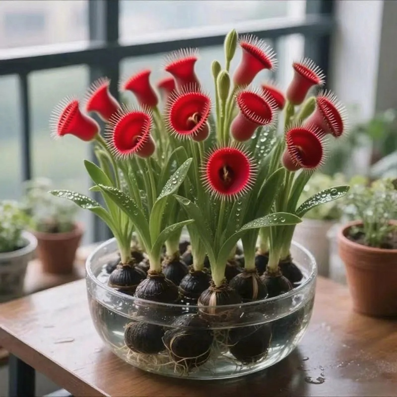 TEMU 108pcs/bag Venus Seeds Carnivorous Soil Seeds