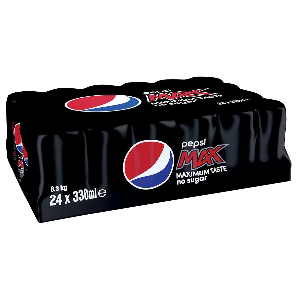TEMU Max No Sugar Cola Can Pack Of 24 X 330ml
