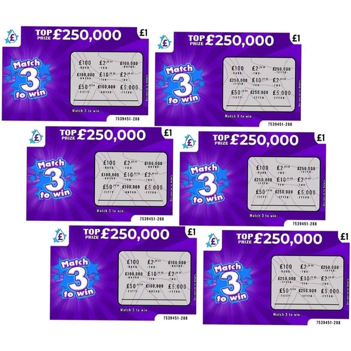TEMU 6x Premium Fake Joke | Novelty Fake Tickets | Christmas Stocking Filler | Surprise Prank Funny Gift Idea