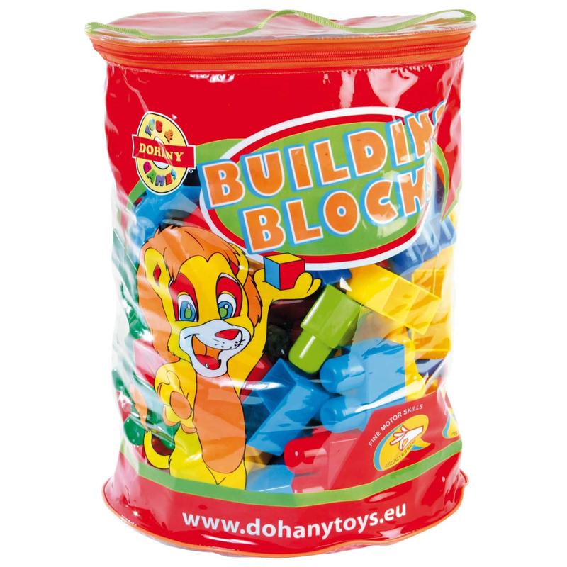 TEMU Dohany Maxi Building Blocks, Blocks, Knob Blocks, Bag Of 112 Pieces, 18m+