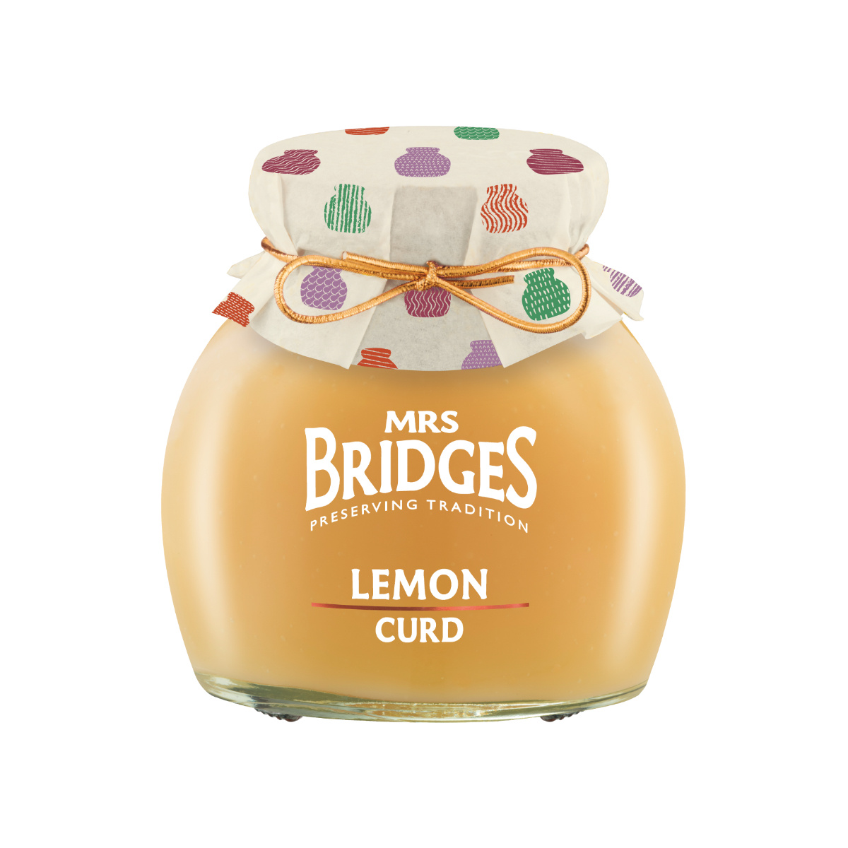 Top Food Mrs. Bridges Lemon Curd Traditional English Spread 340g