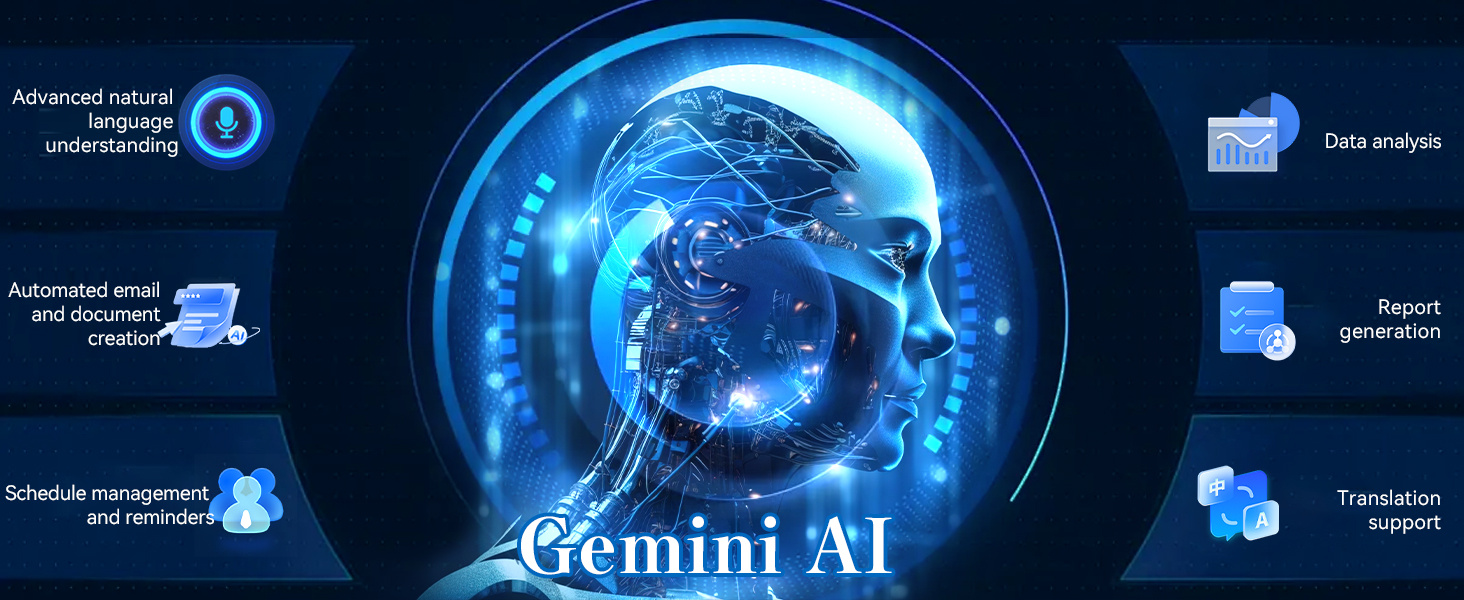 TABWEE T90 Android 16 Tablet with Keyboard - Gemini AI, 24GB RAM + 128GB ROM, Octa Core T615, Gaming Tablet 11 Inch, 1920x1200 FHD + IPS, 8000mAh Battery, 13MP + 5MP AI Camera, 5G WiFi, Widevine L1