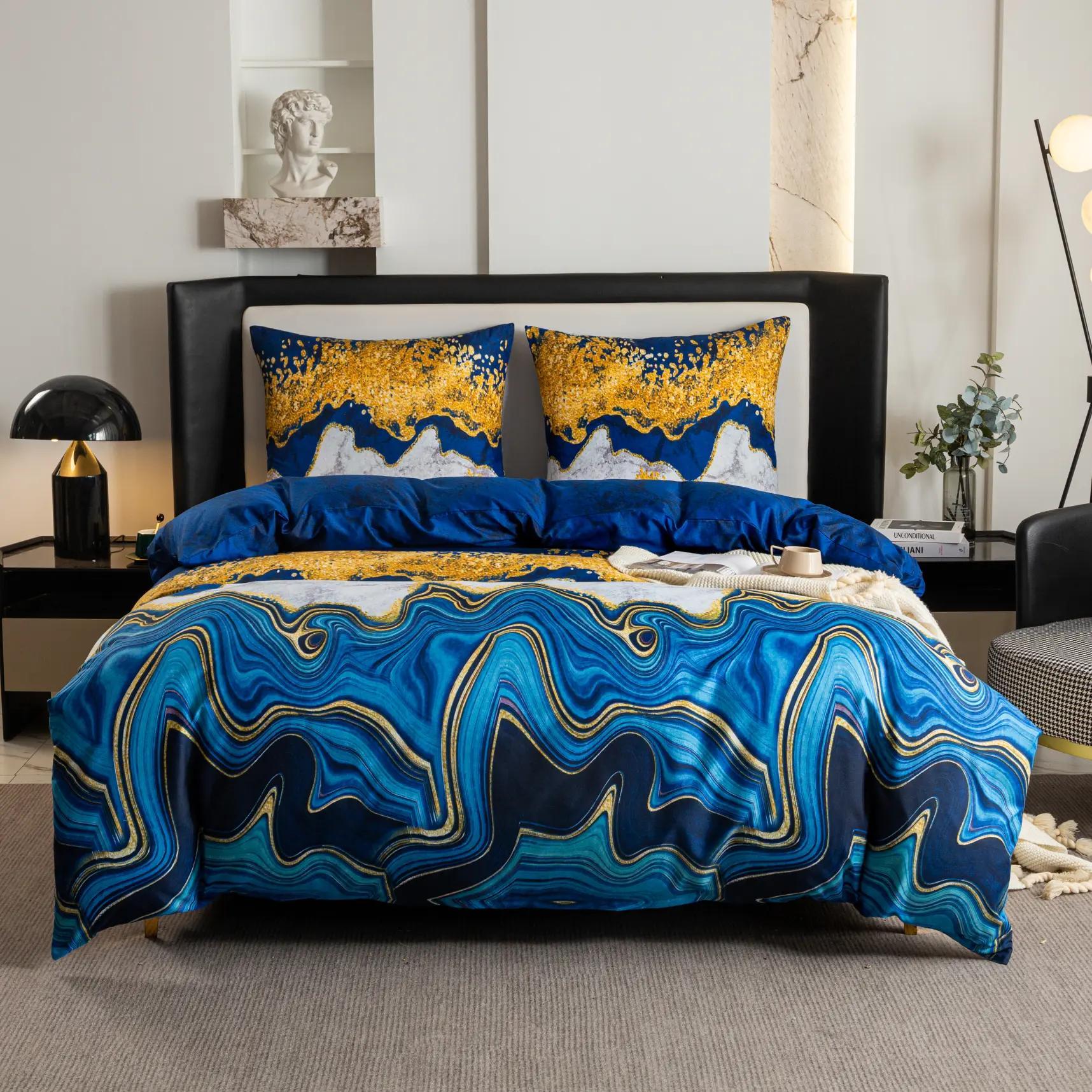 TEMU Stylish Bedding Set In A Fashionable Color That Will Change Your Bedroom! The Set Includes: A Duvet Cover + Pillowcases (without Filling). Soft,