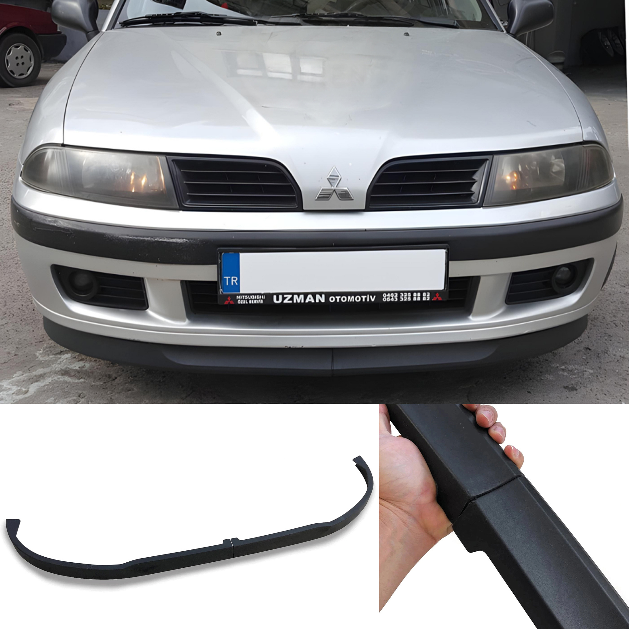 Front Bumper Lip Wrap For 1998-2005 All Car Adjustable Universal Car Tuning
