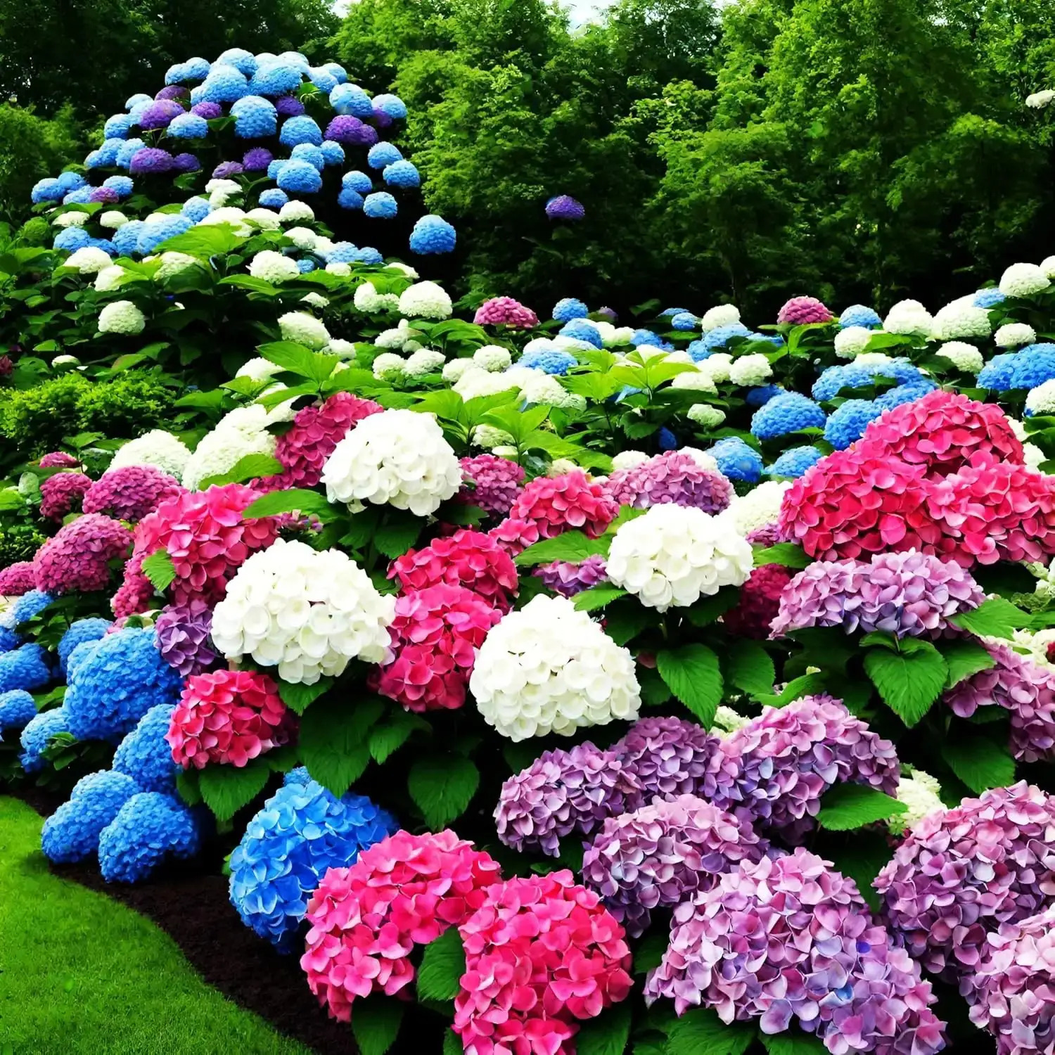 TEMU Sow Right Seeds 50pcs Seeds Mixed Color Hydrangea Seeds For Planting