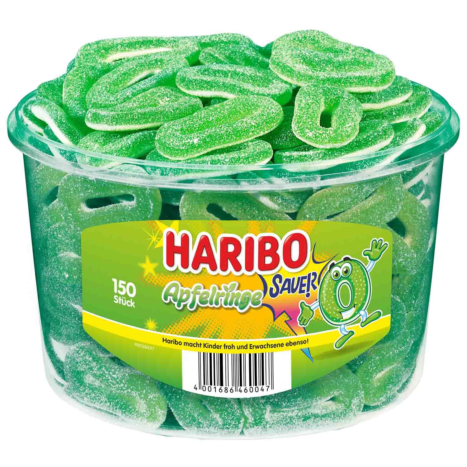 Haribo Rings, 150 Pieces, 1200g
