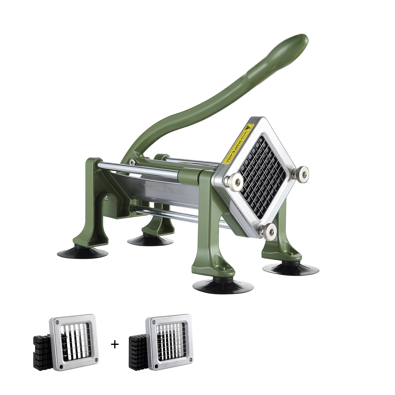 Image of Vevor French Fry Cutter Stainless Steel Potato Vegetable Slicer Chopper 2