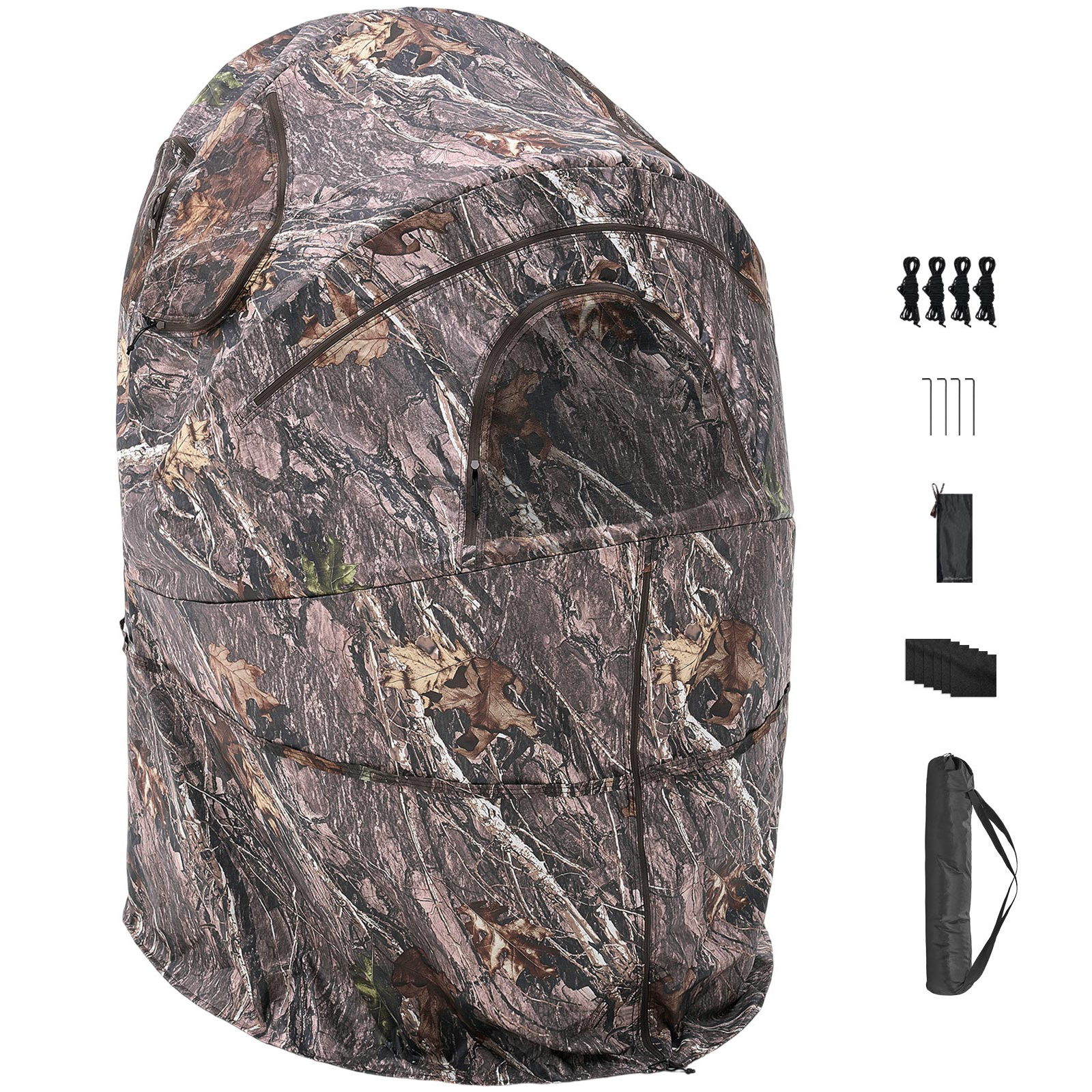 Vevor Single Person Portable Hunting Blind Ground Deer With Carrying Bag