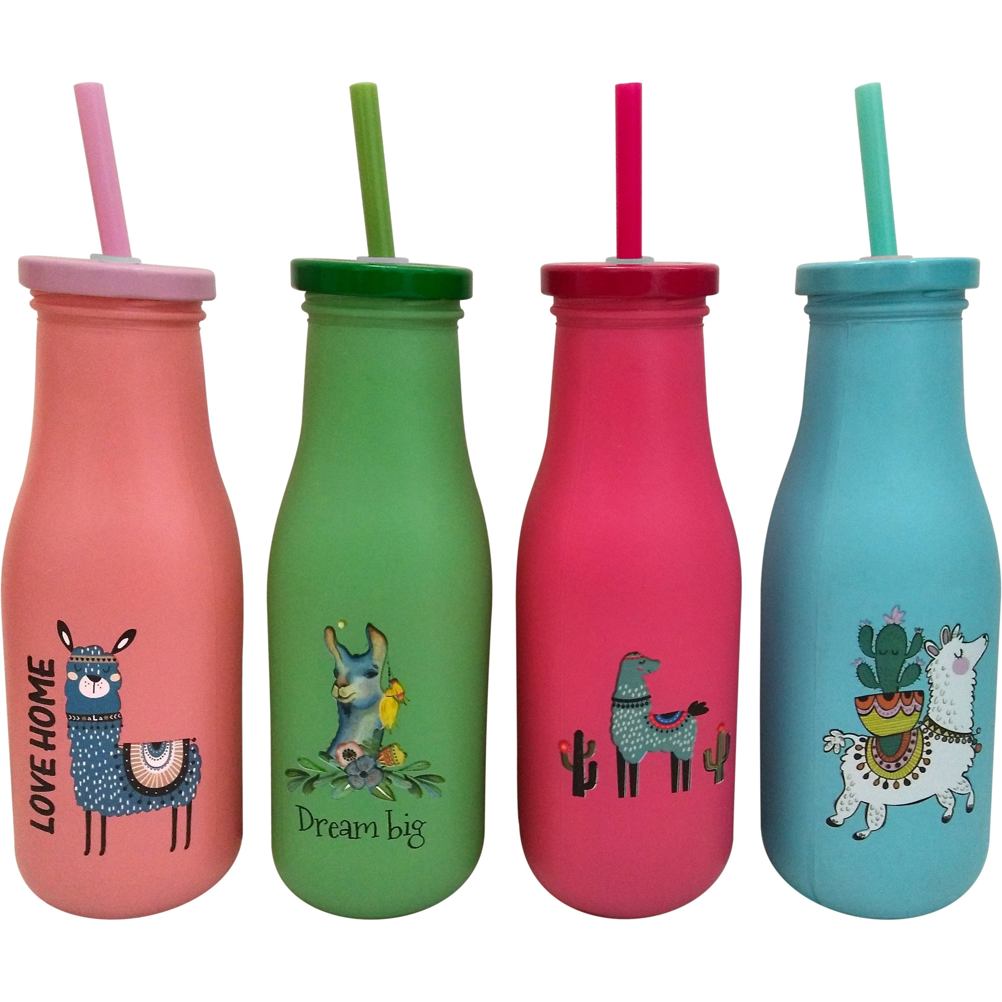 TEMU Botella Vaso Jarra Llamas Surtido - Detalles Comuniones, regalos para invitados de
