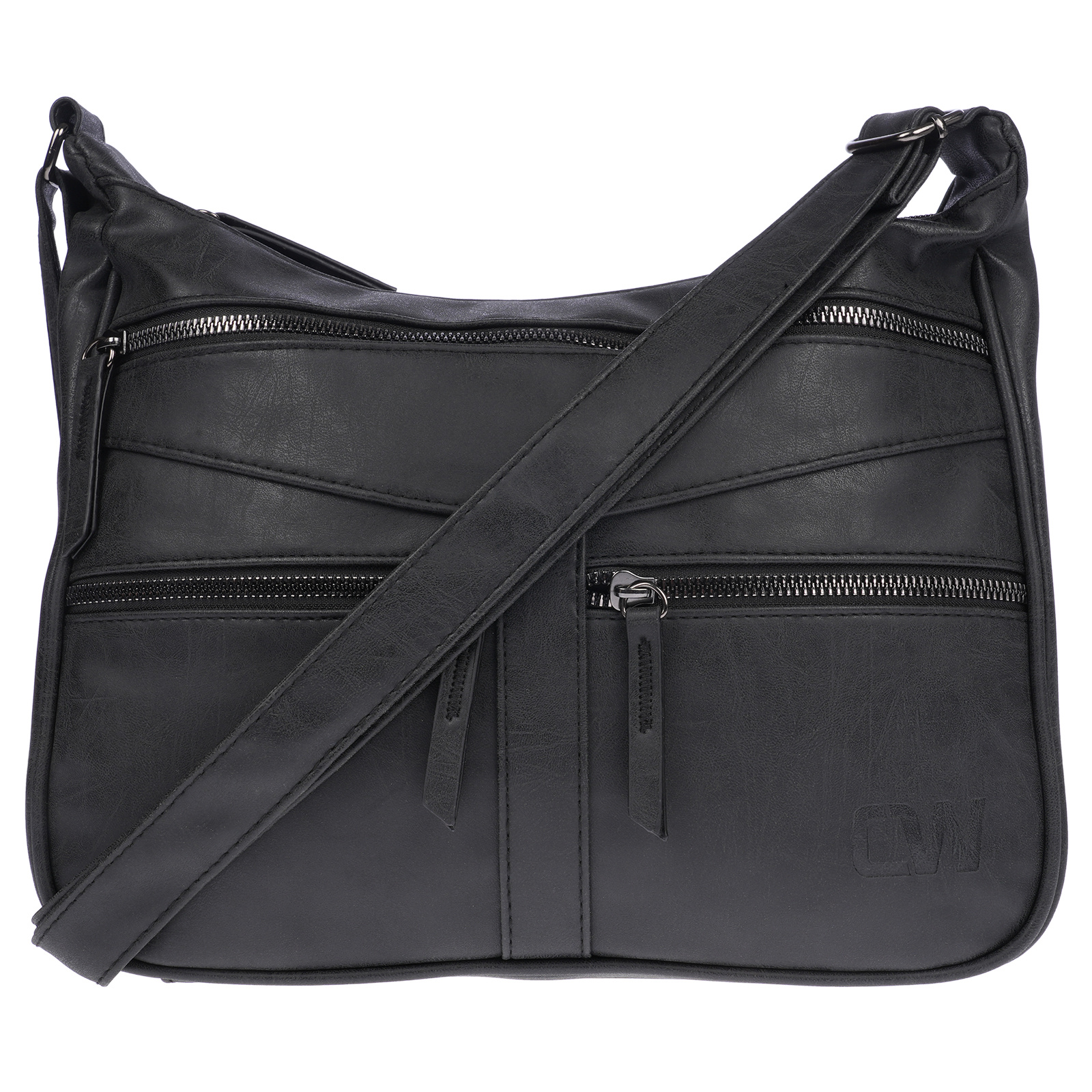 E-shop Damen Tasche Schultertasche Umhängetasche Crossover Bag Leder Optik Handtasche