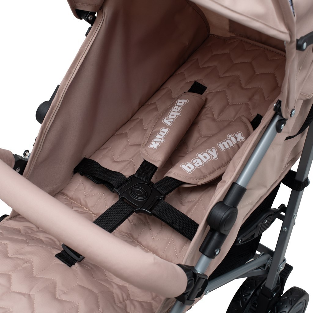 Kinderwagen, Paraplu, Olijf Baby Mix Beige Klein Gewicht