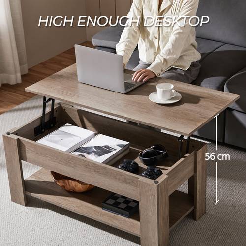 coffee table rustic table lift top coffee table with hidden compartment open saving coffee table for apartment living room reception room office black white gray rustic brown espresso