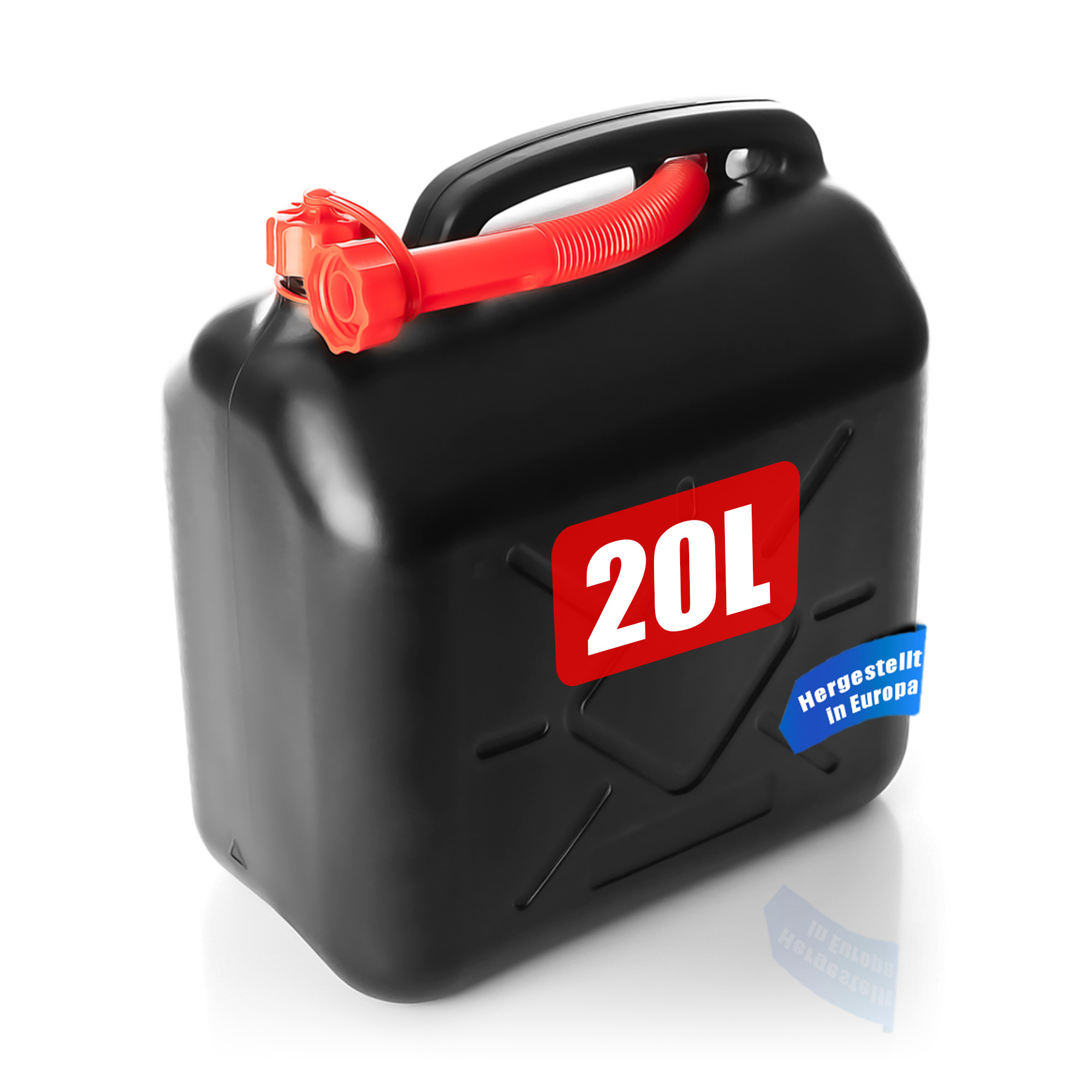 TEMU 20l Gas Can With Flexible Spout - Fuel Can For Gasoline & - Handy Can Un-approved Reserve Can -