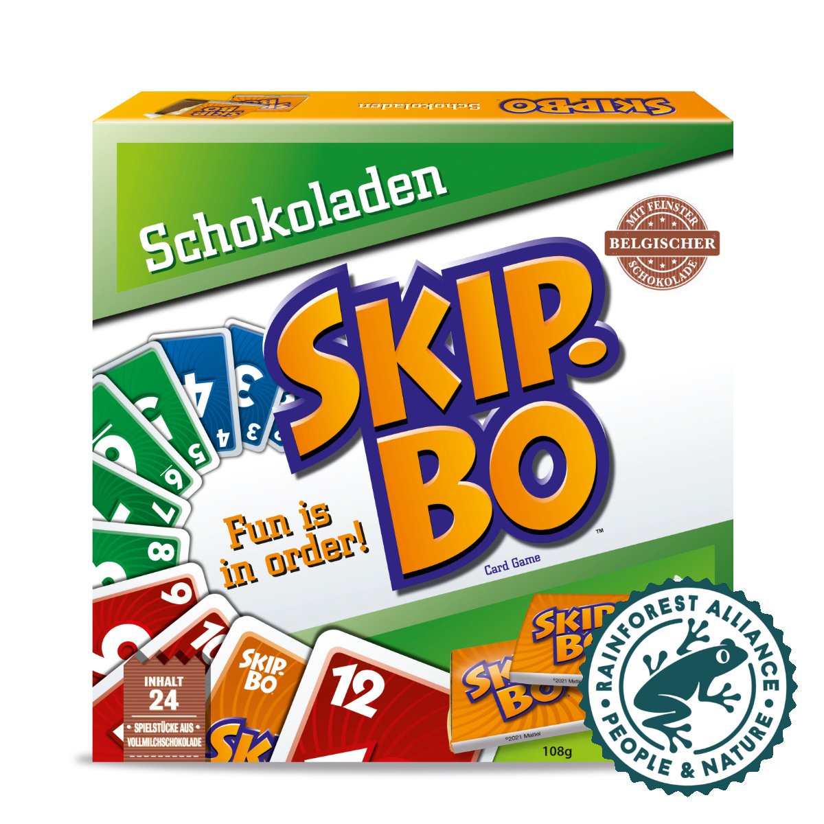 Image of Starkfried Gmbh Skip Bo Milk Chocolate Edition With Belgian Chocolate, 108g
