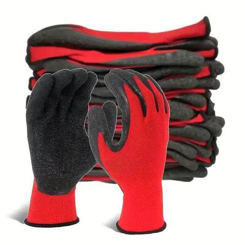 24pcs 12 pairs of garden work protective gear with grip coating tear resistant and breathable lining alcohol free material suitable for adult men and women up uk local warehouse fast garden use