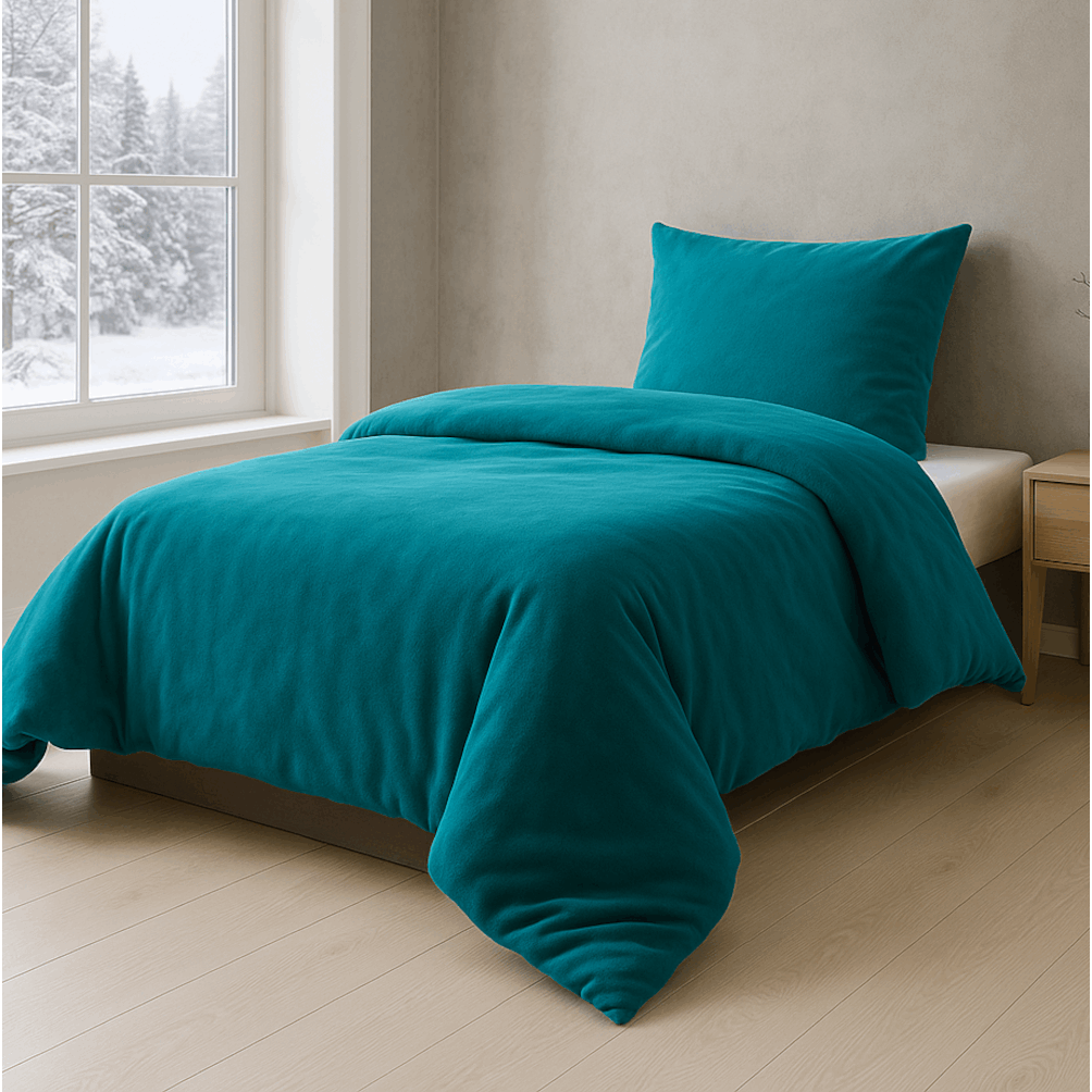 Plush Warm Fluffy Bedding With Cashmere Touch, Cozy, , Zipper Closure – Sizes: 135×200 + 80×80 | 155×220 + 80×80 | 200×200 + 2×80×80 – In 12 Colors
