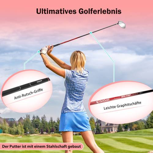 12 pieces womens complete golf club set 3 head covers golf stand bag