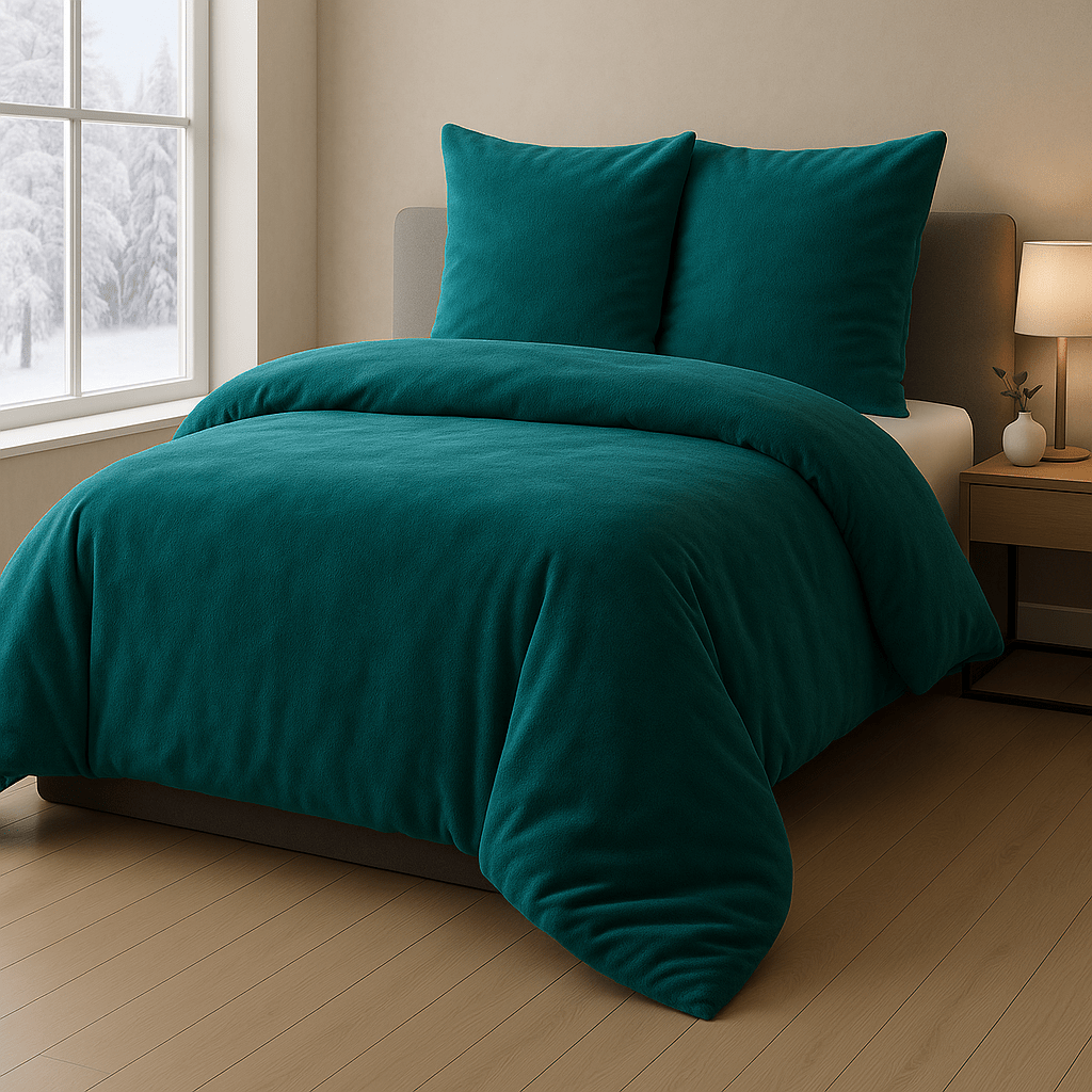 TEMU Plush Warm Fluffy Bedding With Cashmere Touch, Cozy, , Zipper Closure – Sizes: 135×200 + 80×80 | 155×220 + 80×80 | 200×200 + 2×80×80 – In 12