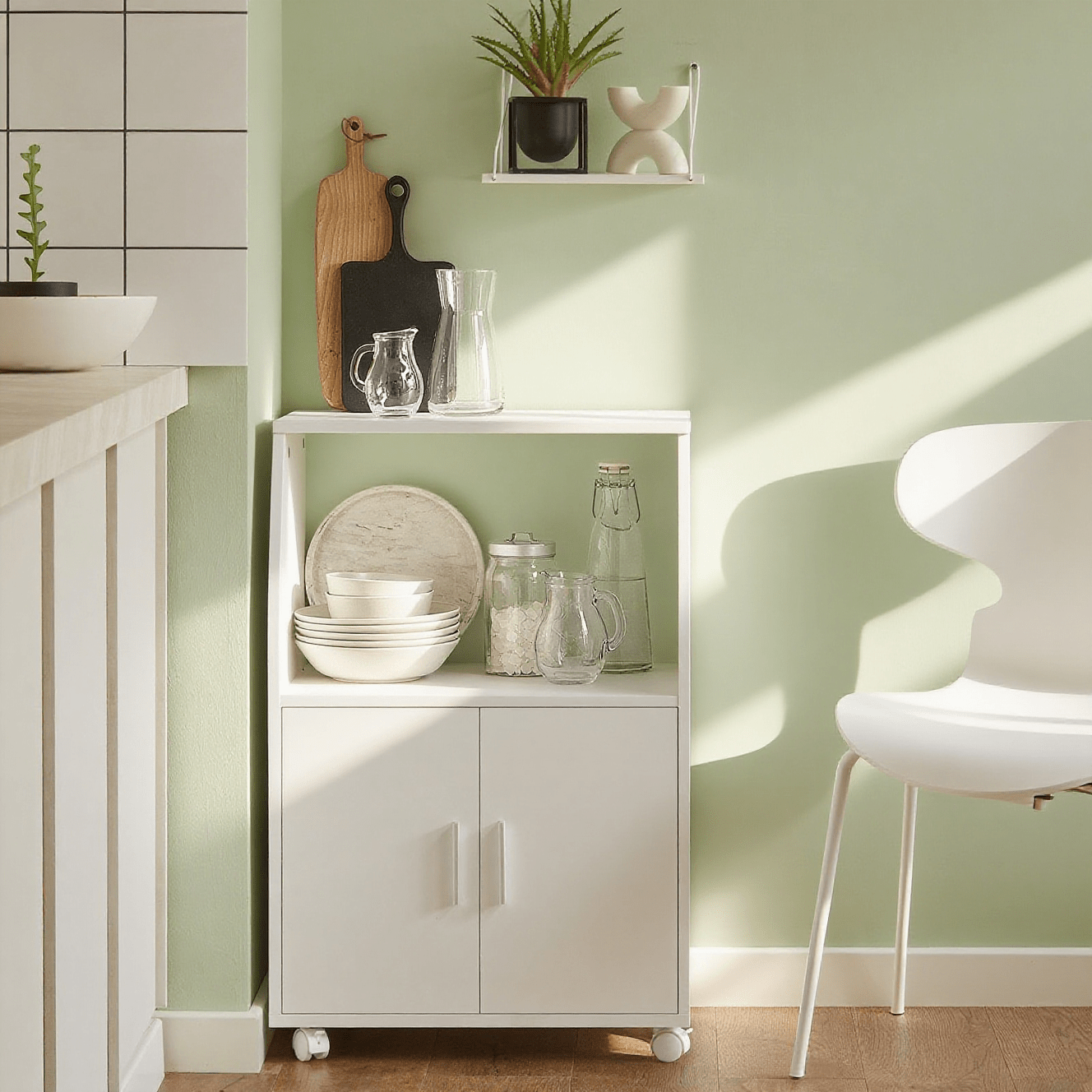 Sobuy Kitchen Cabinet Frg241-w