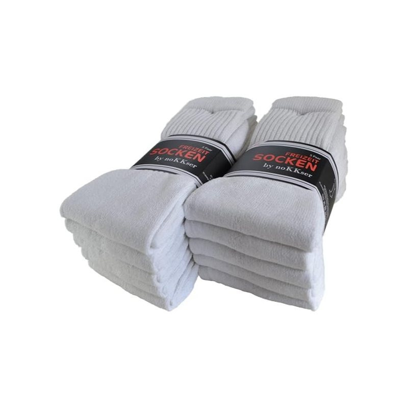 Non-slip 10 Pairs Of Sports Socks Tennis Socks For Men & Womenmen's Socks White