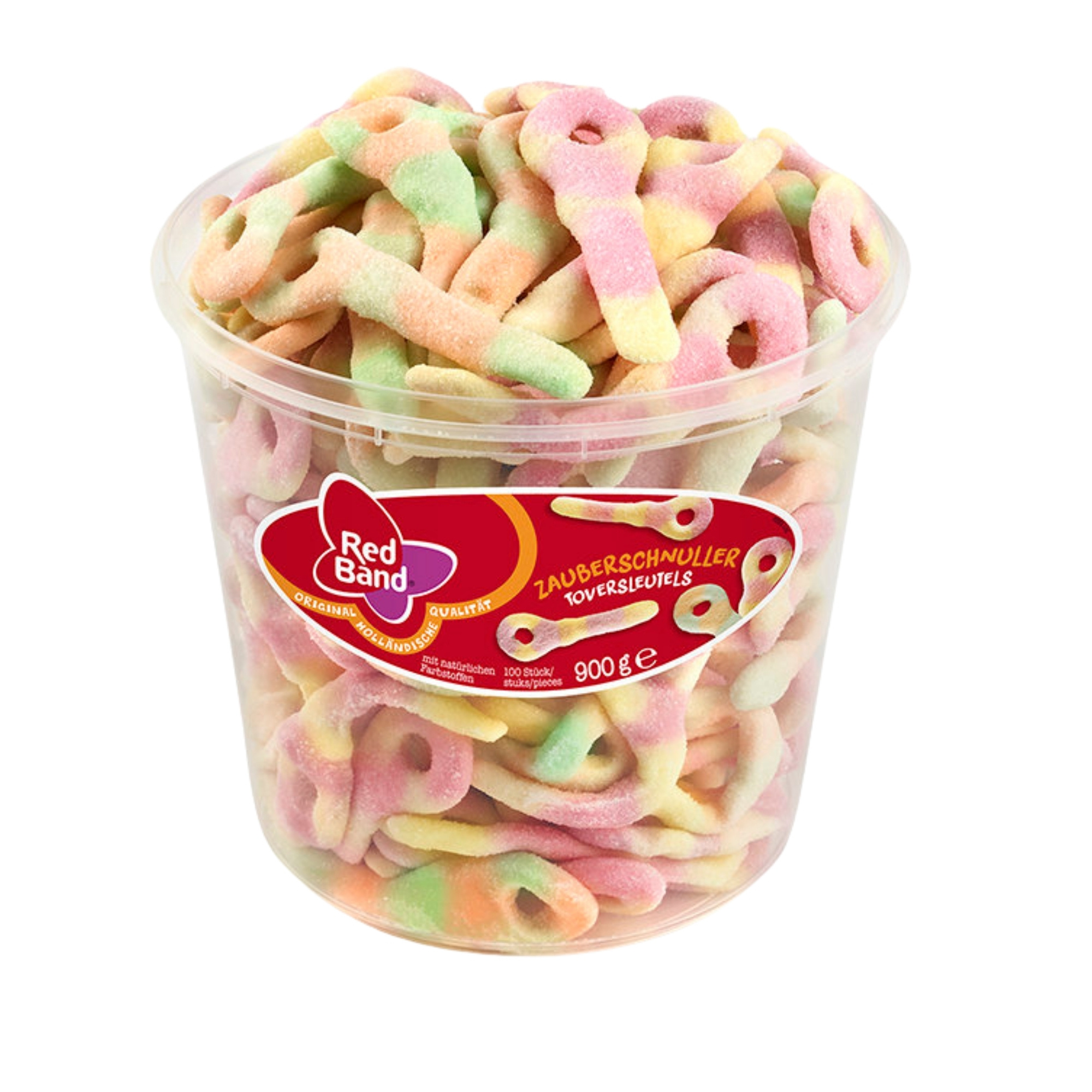 E-shop Red Band Zauberschnuller Dose Süßigkeiten Fruchtgummi