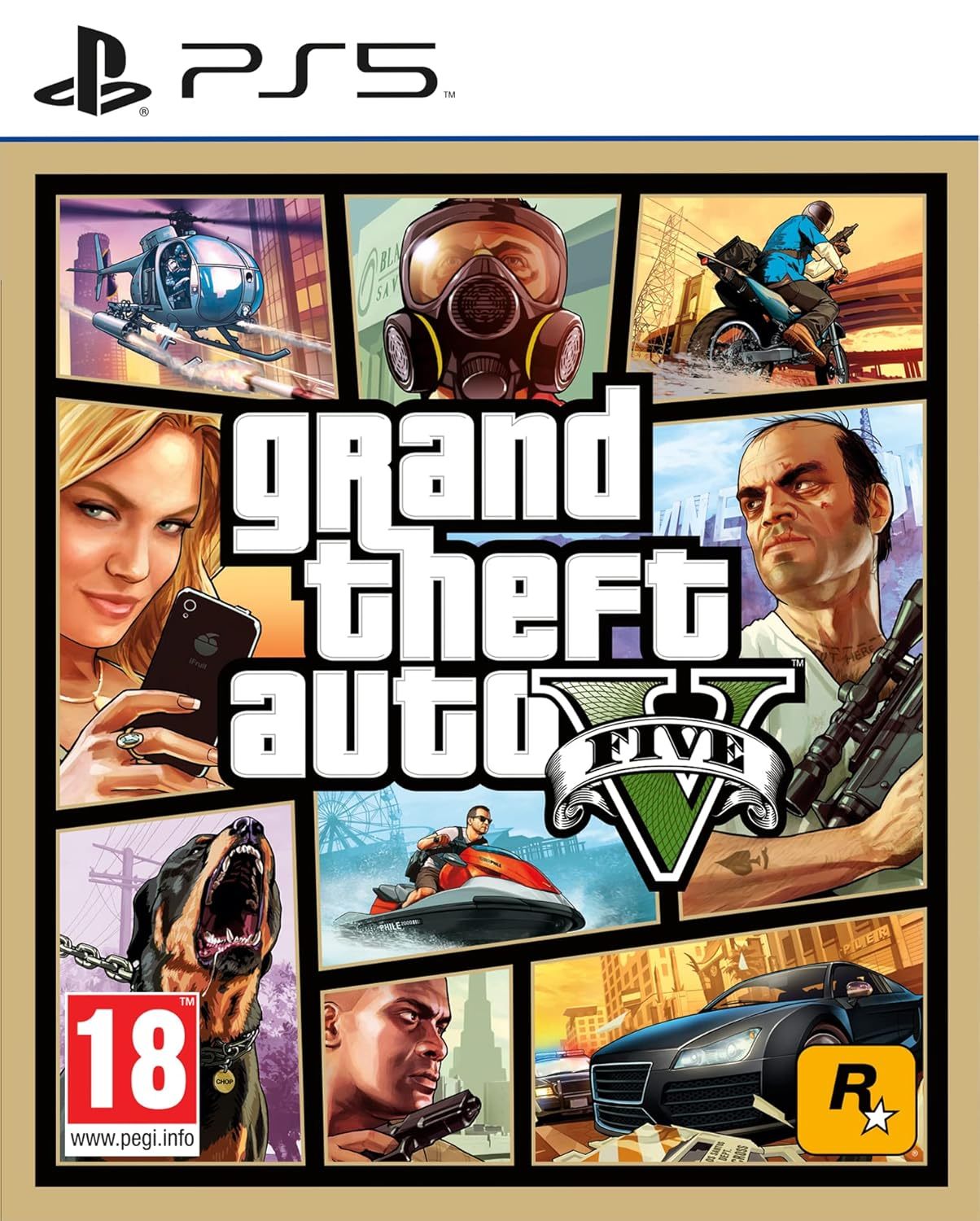GTA 5 - GTA V - Grand Theft Auto 5 - Grand Theft Auto V - PS5 - Playstation 5