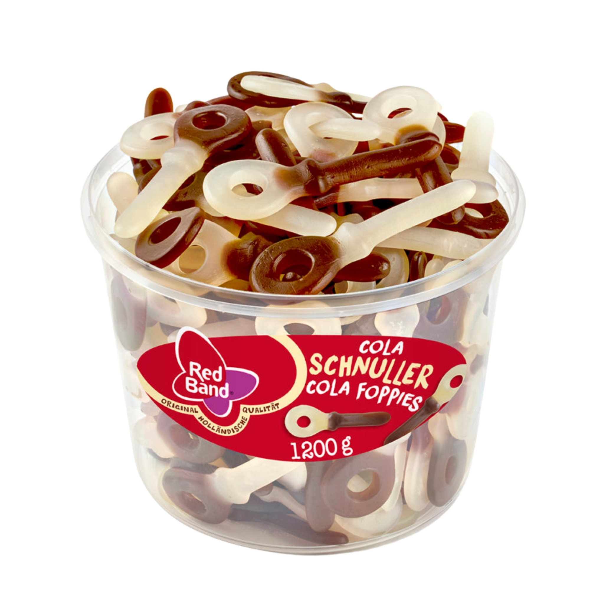 E-shop Red Band Cola Schnuller 1200 g Süßigkeiten Fruchtgummi