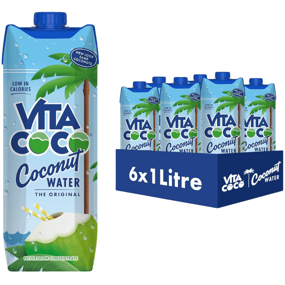 TEMU Vita Coco Coconut Water - Pack Of 6 X 1l - Refreshment
