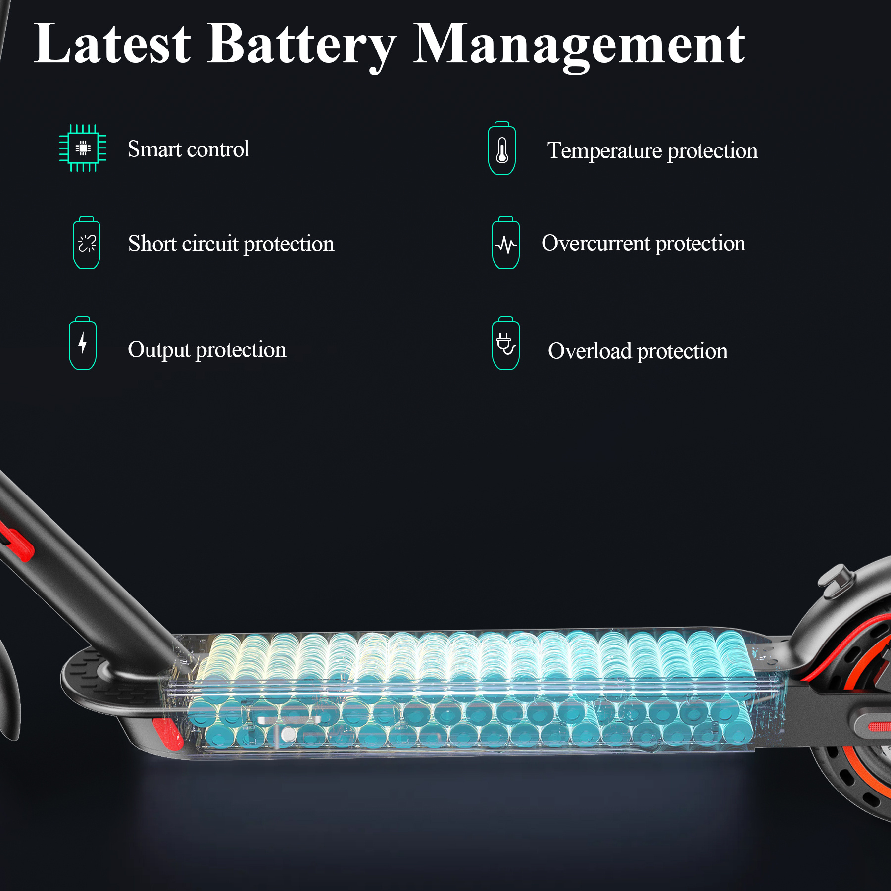 Electric Scooter Adult, 30km Range, 8.5