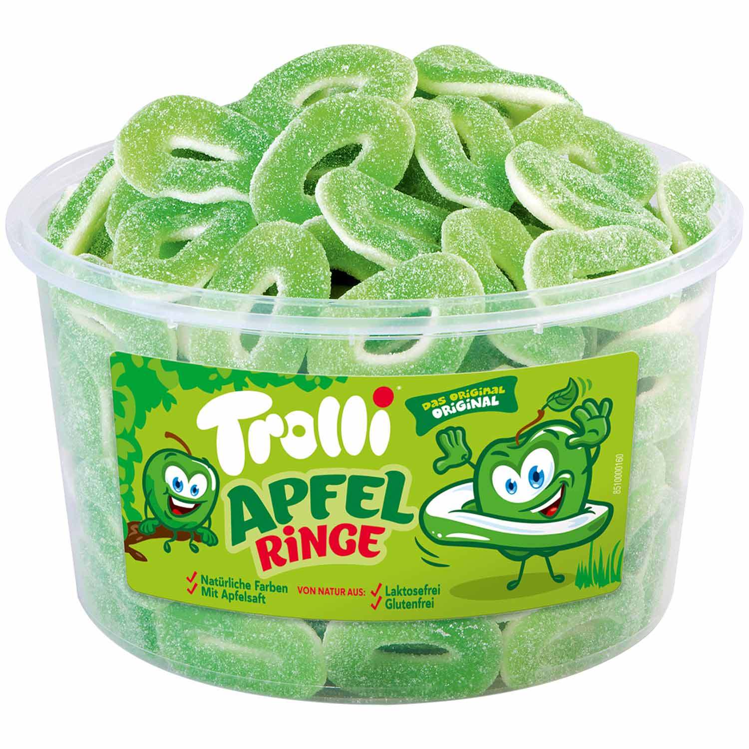 Image of Trolli Rings Fruit Gum 150pcs.