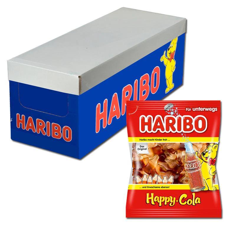 Haribo Happy Cola, Cola Bottles, 30 Bags Of 100g Each