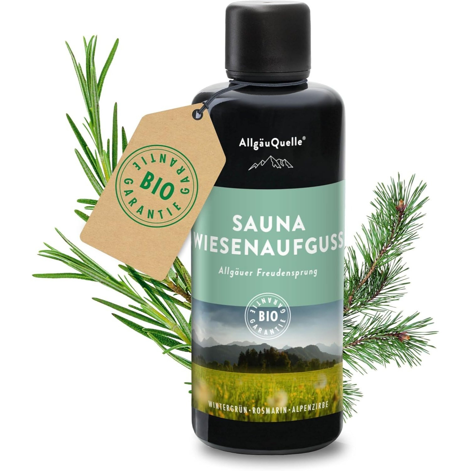 TEMU Wiesenaufguss! Bio Sauna Rosemary Alpine Pine Wintergreen Refreshing
