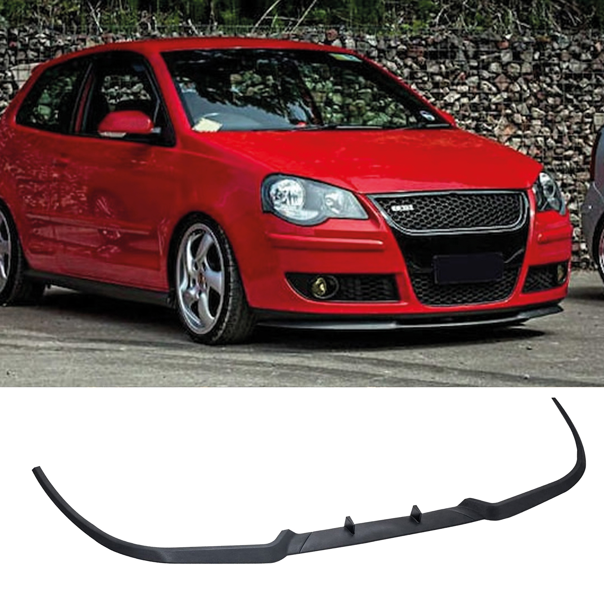Front Bumper Lip For Vw 9n Golf 5 V R Model All Cars Diffuser Euro Spoiler Lip Universal