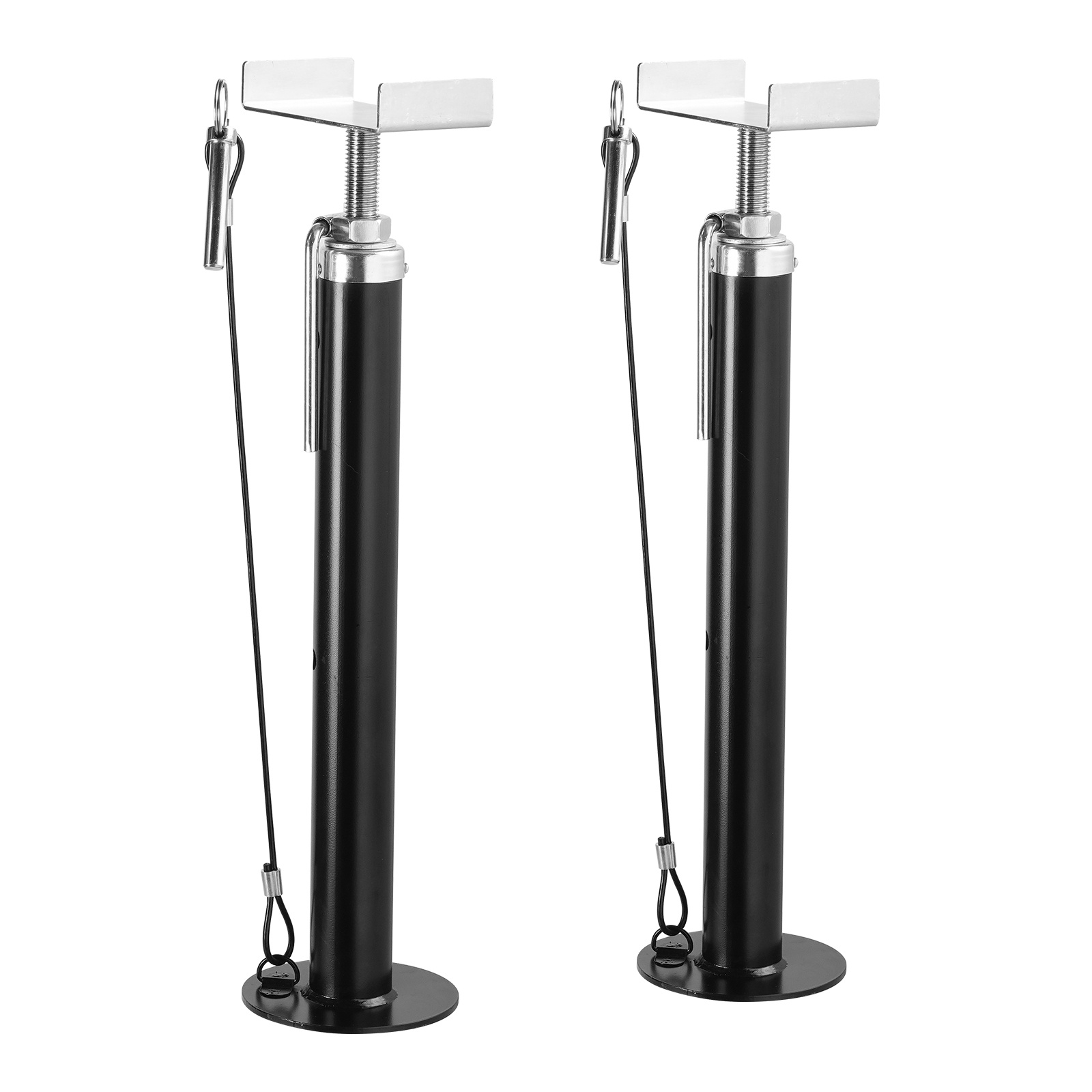 Image of Vevor Rv Slide Out Support Jacks, 5000 Lbs Capacity Each Slide Out , Adjusts From 20"-48" Slide Out Support Jacks, Heavy-duty Slide Out For Rv, And Travel Trailer
