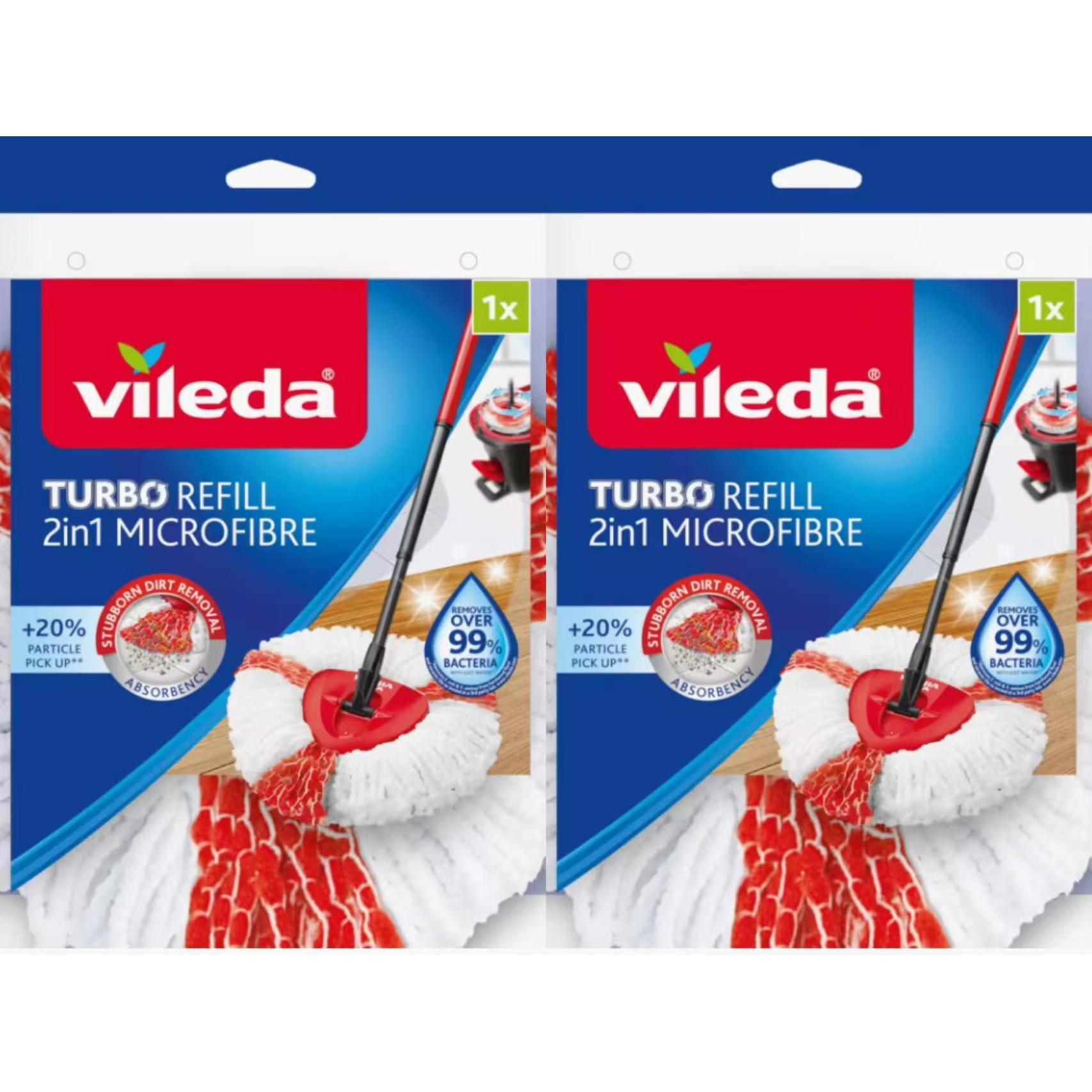 TEMU Vileda I Recambios Turbo 2en1 de 2 recambios I 2 unidades.