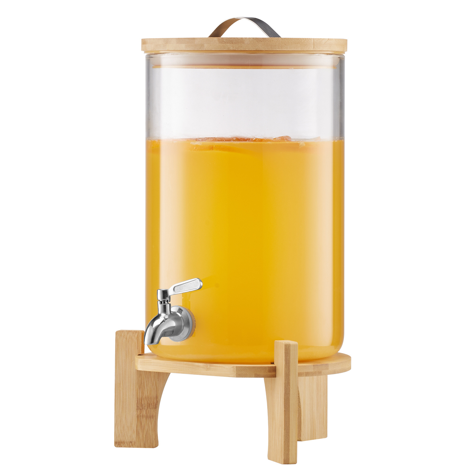 Vevor Drink Dispenser 8l Beverage Dispenser For Parties Glass With Stand
