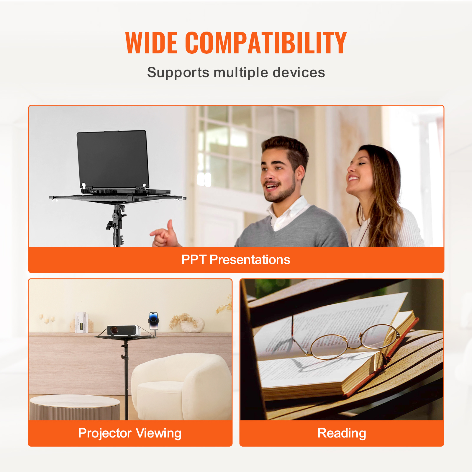   projector stand laptop stand tripod altezza regolabile da 26,97 a 63 pollici Dettagli dell'articolo 6