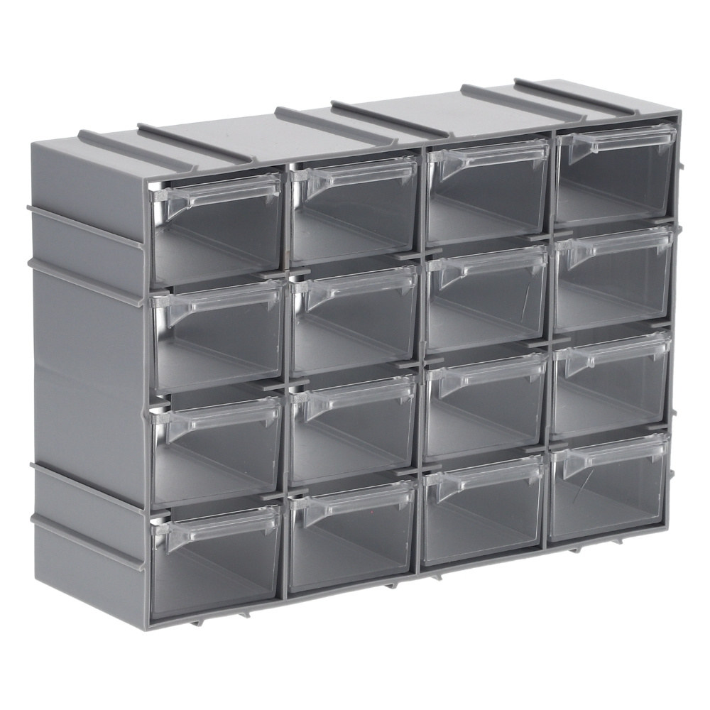 Expandable 16-compartment Sorting Cabinet Drawer Organizer Small Sorting Boxes