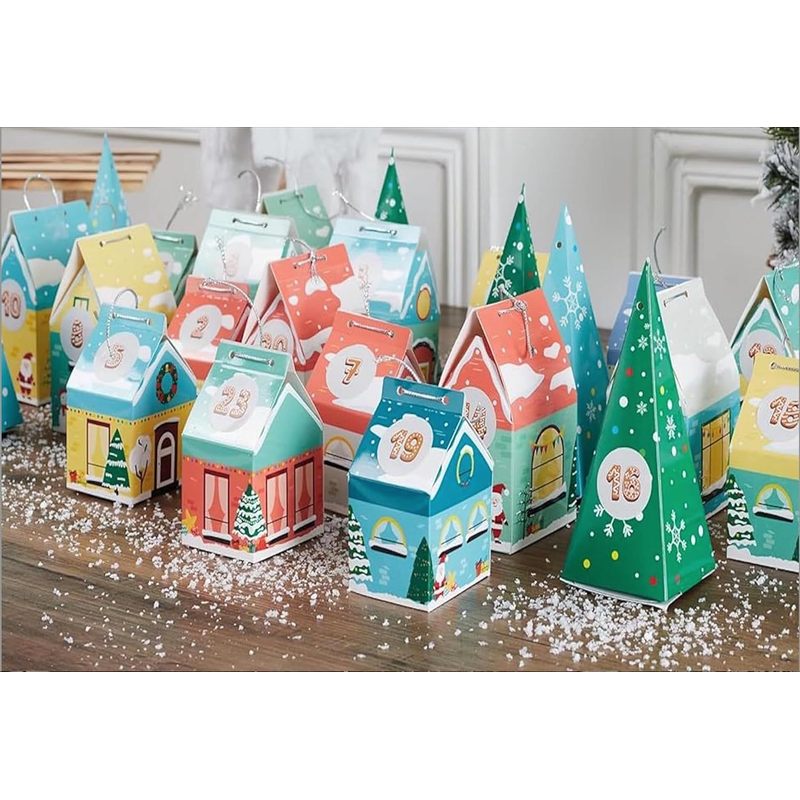 TEMU Calendrier de l'Avent à soi- - Le village de Noël