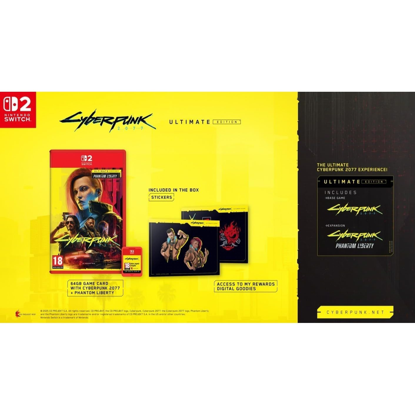 Cyberpunk 2077: Ultimate Edition for Nintendo Switch