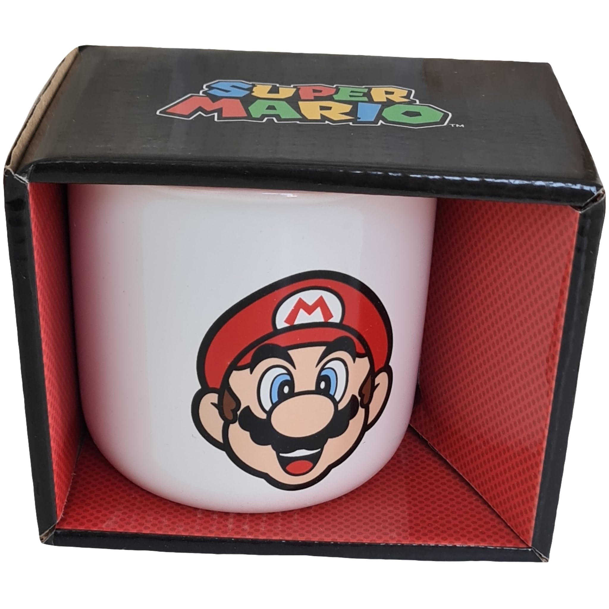 Keramische Mok voor Kinderen in Geschenkdoos - Mario Ontwerp, 400ml