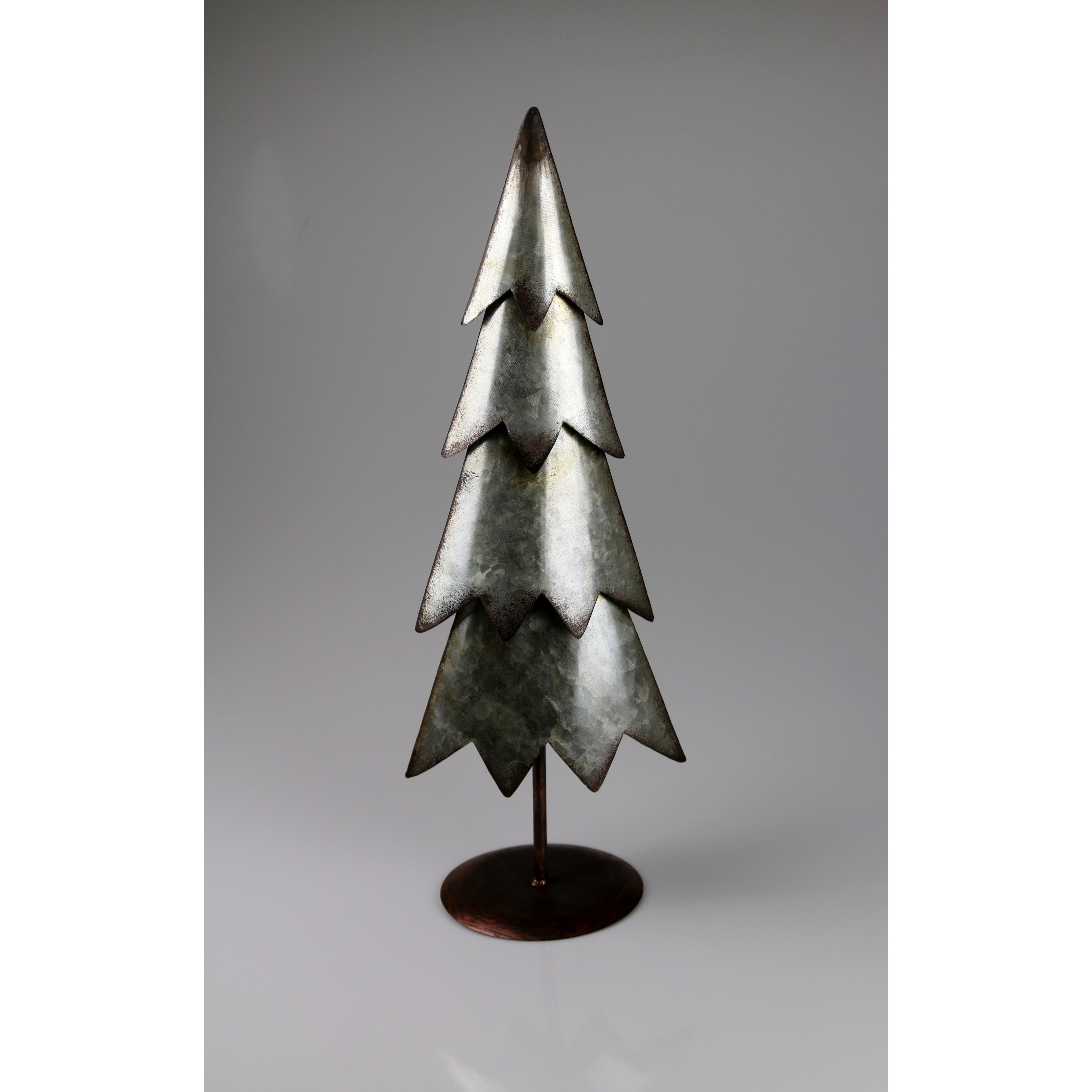 Image of Silver Metal Tree, 22×54 Cm – Elegant And Modern Decorative Highlight.