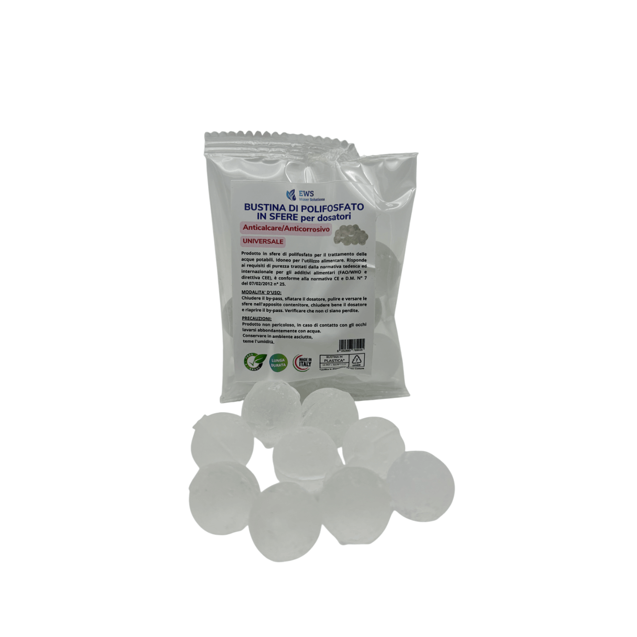TEMU 80g Refill Polyphosphate Spheres For Dispensers, Anti-scale & Anti-corrosive