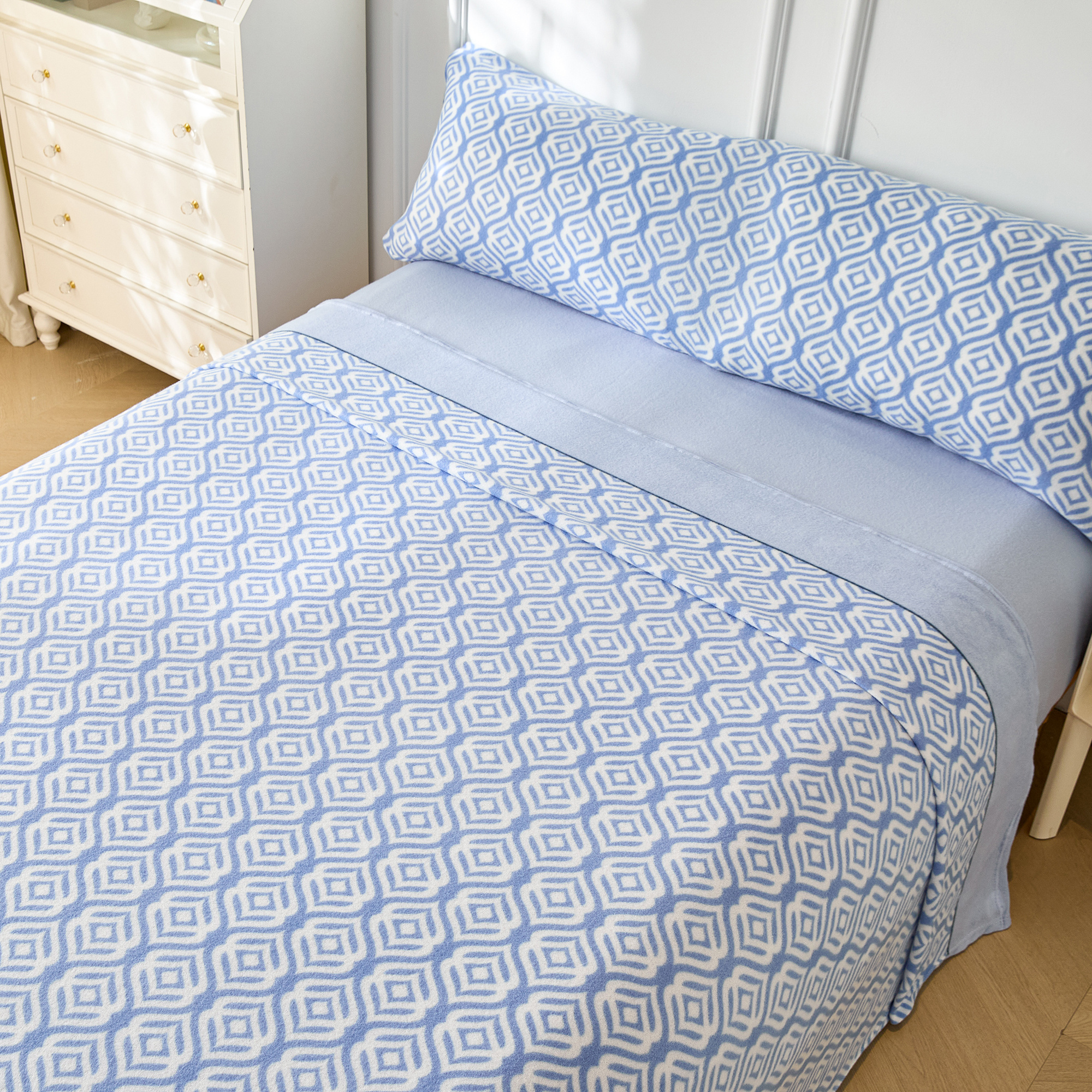 TEMU Juego de Sábanas Termica 3 Piezas para Cama de 90, 105, 135, 150