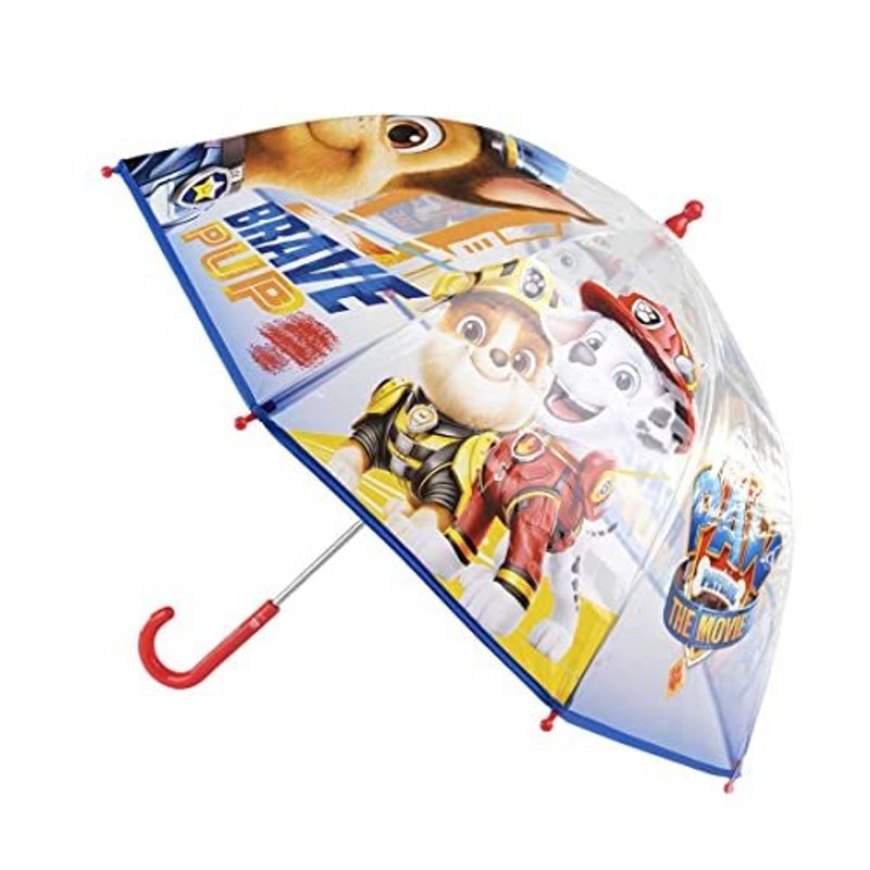 E-shop PAW PATROL | Unisex Mehrfarbiger Regenschirm in Glockenform für Kinder